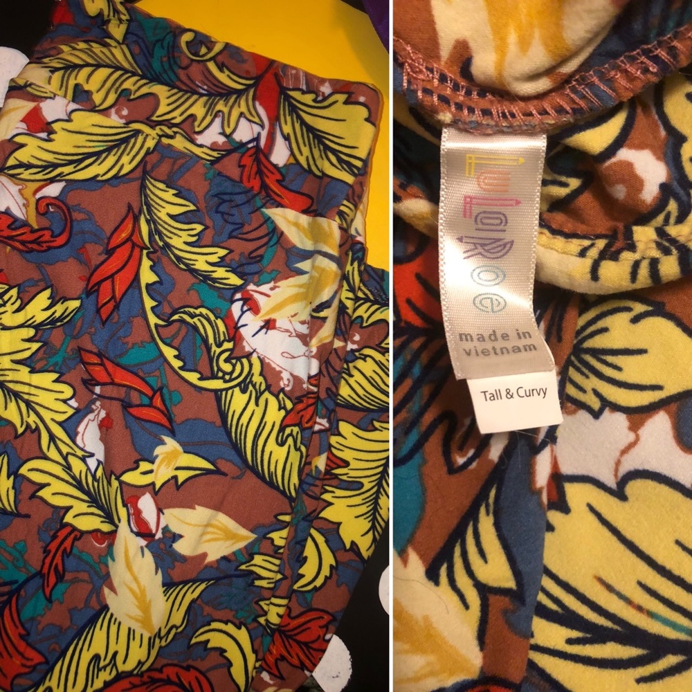 LLR Fall Leaves Leggings 🍁